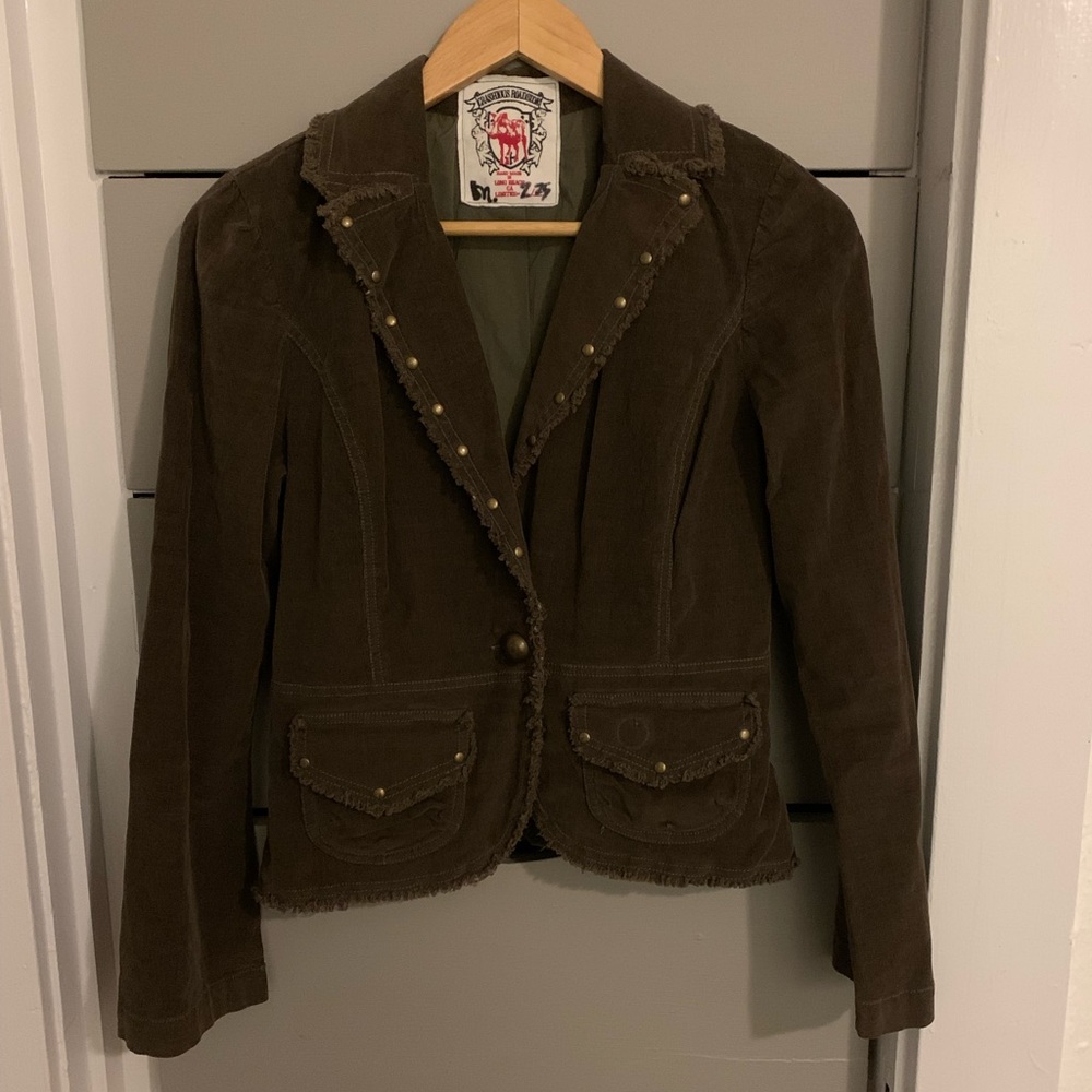 Vintage Crashious Roadside Band Jacket RARE Uncle Buzz Band of Gypsies